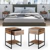 Nachttisch Fyrk Antikholz 2er Set Vicco Bild 2