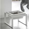Yamazaki Futternapf Tower Einzelnapf 1 Schale Metallgestell für Hunde und Katzen, Keramik, Fressnapf, Napf, für Katzen und kleine Hunde, Futterstation Bild 1