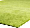 Gabbeh Teppich - Softy - Uni 230 x 150 cm - lindengrün - oval Bild 5