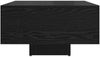 vidaXL Couchtisch Schwarz Eichen-Optik 85 x 55 x 31 cm 862042 Bild 5