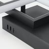 ZMH LED Deckenleuchte Wohnzimmer Deckenlampe Schwarz Modern 80CM Wohnzimmerlampe Dimmbar mit Fernbedienung 48W Schlafzimmerlampe Rechteck Metall-Design für Schlafzimmer Kinderzimmer küchen Bild 4
