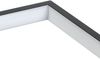 ZMH LED Deckenleuchte Wohnzimmer Deckenlampe Schwarz Modern 80CM Wohnzimmerlampe Dimmbar mit Fernbedienung 48W Schlafzimmerlampe Rechteck Metall-Design für Schlafzimmer Kinderzimmer küchen Bild 3