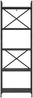 vidaXL Bücherregal Schwarz Eichen-Optik 56 x 34 x 171 cm Holzwerkstoff 883862 Bild 5