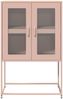 vidaXL Highboard Rosa 68x39x107 cm Stahl 853375 Bild 5