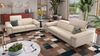Sofanella Ledergarnitur STELLA Ledercouch 2-Sitzer Sofa in Cognac Bild 5