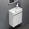 doporro Badmöbel-Set mit Waschbecken Waschtischunterschrank Wandmontage SoftClose Pisa02 Bild 3