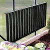 Vitavia Abklappbarer Tisch aus Aluminium, schwarz, 120 x 56 x 81 cm Bild 2