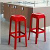 CLP Barhocker Fox aus hochwertigem Kunststoff,rot Bild 3