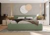 99rooms Tivio Polsterbett Velours VOSS Olive 160x200 cm Ohne Matratze Bild 3