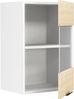 VCM Küchenmöbel Hängeschrank Fasola 919319 Weiß / Honig-Eiche H. 60 x B. 40 x T. 31 cm Bild 4