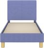 vidaXL Kinderbettgestell mit Kopfteil Jeans blau 70 x 140 cm Stoff 42010983 Bild 5
