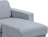 Vente-unique - CALITO Sofa Stoff GrauGrau - B 223 cm152 cm x H 93 cm x L 278 cm Bild 5
