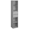 vidaXL Bücherregal Grau Sonoma 36x30x171 cm Holzwerkstoff 815535 Bild 2