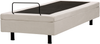 Verstellbares Bett ohne Kopfteil DUKE II 80 x 200 cm Stoff Helles Beige Bild 4