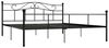 vidaXL Bettgestell Schwarz Metall 200×200 cm [284529] Bild 2