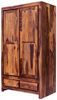 Schrank Gani 110x200x60 aus indischem Sheesham-Massivholz Bild 3
