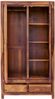 Schrank Gani 110x200x60 aus indischem Sheesham-Massivholz Bild 4