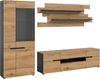 Wohnkombination (B/H/T: 280x190x44 cm) in Artisan Nachbildung Bild 1