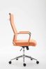 CLP Bürostuhl Kolumbus Stoff höhenverstellbar und drehbar,orange Bild 3