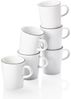 Arzberg Cucina-Basic Becherset 6-tlg, Tassen, Porzellan, Colori Black, 280 ml, 42100-671167-28443 Bild 3