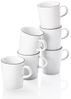 Arzberg Cucina-Basic Becherset 6-tlg, Tassen, Porzellan, Colori Black, 280 ml, 42100-671167-28443 Bild 2