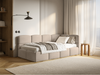 Selsey 'Cloudy' Jugendbett 120 cm, Bettkasten, Chenille, Kopfteil rechts, Beige Bild 3