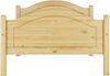 Massivholz Bett 100x200 Kieferbett Einzelbett Gästebett Futonbett Zubehör wählbar V-60.30-10Rollrost. Matratzen und Bettkasten inkl. Bild 4