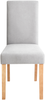 Esszimmerstuhl Polsterbezug 2er Set grau BROADWAY Bild 5