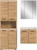 Badezimmer-Set >Ice< in artisan oak - 135x185x46cm (BxHxT) Bild 3