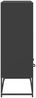 vidaXL Highboard Schwarz 68x39x111,5 cm Stahl 846602 Bild 5