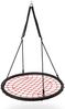 NILS CAMP NB5038 Netzschaukel Rot 100 cm für Terrasse Freizeit Spielbereich Bild 2