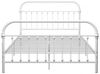 Bettgestell Weiß Metall 120x200 cm [284494] Bild 3