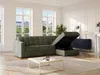 Vente-unique - DARIELO Sofa Stoff Grün - B 223 cm152 cm x H 90 cm x L 275 cm Bild 2