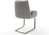 Freischwinger Clea-Flex Strukturstoff Soft Grau Freischwinger flach Effektfinish Titan Bild 5