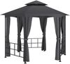 vidaXL Pavillon mit Seitenwänden 3,1x2,7 m Anthrazit 313933 Bild 2