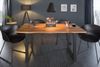 riess-ambiente Baumkantentisch MAMMUT 140cm braun/schwarz - Akazie, Massivholz, U-Gestell, lackiert (Einzelartikel, 1-St), Industrial Design & bis zu 6 Personen – ideal für Dein Loft-Esszimmer Bild 4