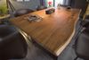 riess-ambiente Baumkantentisch MAMMUT 140cm braun/schwarz - Akazie, Massivholz, U-Gestell, lackiert (Einzelartikel, 1-St), Industrial Design & bis zu 6 Personen – ideal für Dein Loft-Esszimmer Bild 3