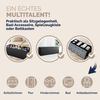 CASARIA® Faltbare Sitztruhe mit Stauraum Kunstleder Schwarz XL Bild 5
