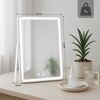 CLP Schminkspiegel Caistor LED 3 Lichtfarben USB Standspiegel transportabel,weiß Bild 2