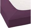 Janine Design Jersey Elastic Spannbetttuch Burgund, 180x200 cm - 200x220 cm Bild 3