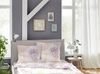 Dormisette Mako Satin Bettwäsche 155x220 Rosen Blüten silber flieder 4462-60 Bild 2