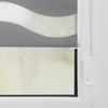 Lichtblick Sonnenschutzsysteme GmbH Doppelrollo Stockholm 110 cm x 150 cm (BxL) Grau Duo Rollo in extravagantem Stil; Klemm- und schraubbar; Lichtdurchlässig und blickdicht Bild 3
