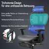 ALFORDSON Bürostuhl Ergonomischer Schwarz 3D Bild 3