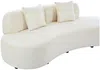 Vente-unique - BASILIANA Sofa Stoff Beige - B 80 cm x H 76 cm x L 230 cm Bild 4