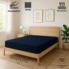 EXKLUSIV HEIMTEXTIL Jersey Spannbettlaken Deluxe 100 x 200 cm Anthrazit 160 GSM, 100% Baumwolle Öko - Tex Zertifiziert Bed-Sheet Bettlaken Spannbetttuch Topper Leinentuch Bild 2