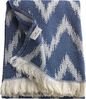Wohndecke Zig Zag, TOM TAILOR HOME, mit feinem Fransenabschluss, Kuscheldecke Bild 2