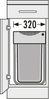 HAILO 3668-40 Abfallsorter 42 Liter EASY CARGO 42 ab 40 cm Schrankbreite Bild 3