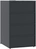 vidaXL Mülltonnenbox für Einzeltonne Anthrazit 69x79x117 cm Stahl 4008426 Bild 5