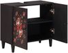 vidaXL Waschbeckenunterschrank mit Speicher Mehrfarbig 62 x 33 x 58 cm 4018719 Bild 2