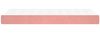 vidaXL Taschenfederkernmatratze Mittel Rosa 120x190x20 cm Samt 4007159 Bild 4